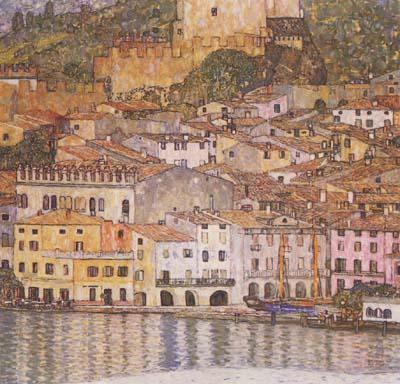 Gustav Klimt Malcesine on Lake Garda (mk20)